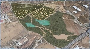 Simulación del Parque Forestal Periurbano: Las Campiñuelas del Algarrobal”